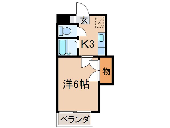 グランナヴィール北西の物件間取画像